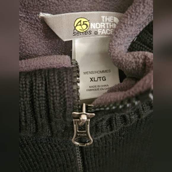 VINTAGE 90s THE NORTH FACE A5 Series Wool blend 1/4 Zip sweater. Size XL - Picture 7 of 7